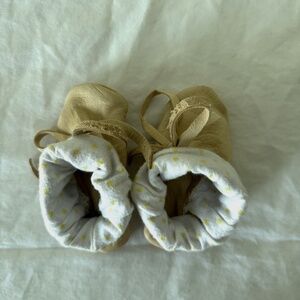 Real leather handmade baby moccasins